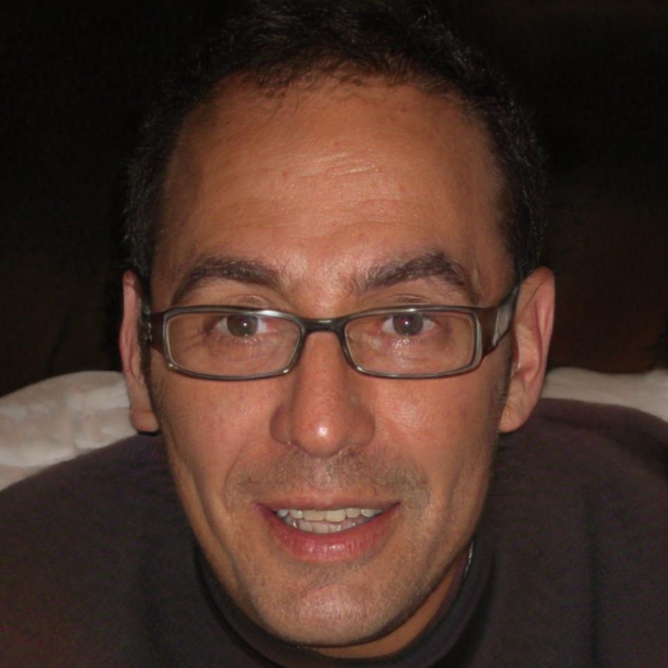 Ritratto dell'istruttore Marco Pellegrini